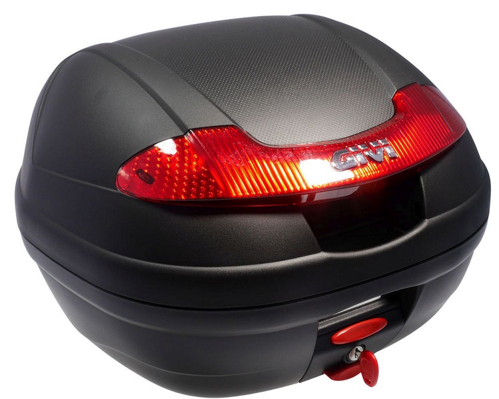 Topcase GIVI E340 Vision Monolock 34 Liter Koffer schwarz 305x415x485mm Roller, Moped, Motorrad, Mofa