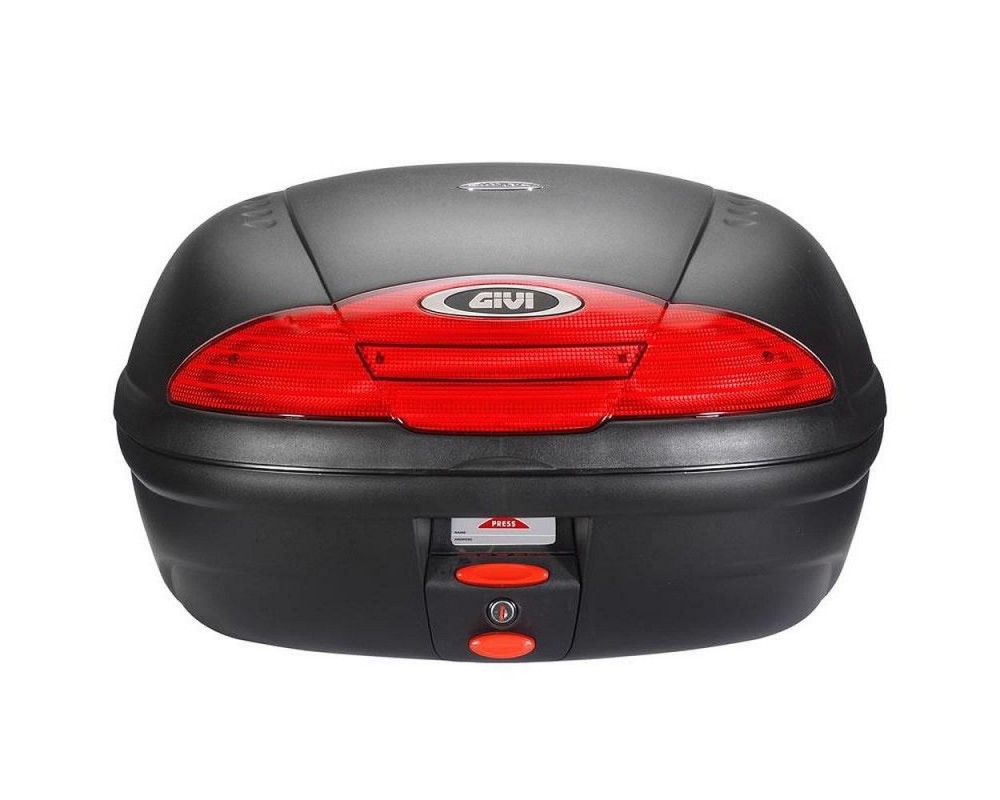 Topcase GIVI E450 Simply II Monolock 45 Liter Koffer schwarz 325x415x555mm Roller, Moped, Motorrad, Mofa