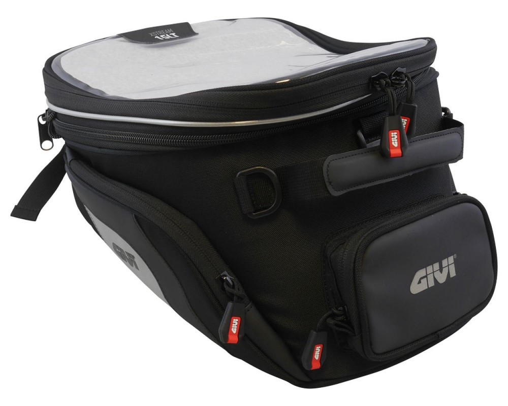 Tankrucksack GIVI X-Stream Bag mit Tanklock System, schwarz, fr Motorrad, Enduro, Adventure, Tasche, Gepck